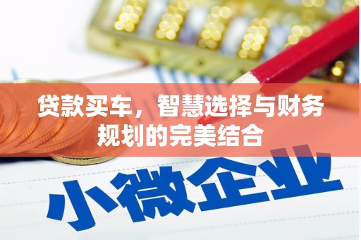潼南贷款买车，智慧选择与财务规划的完美结合