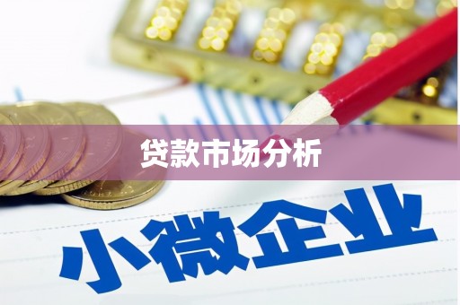 潼南贷款市场分析