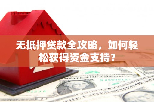 潼南无抵押贷款全攻略，如何轻松获得资金支持？