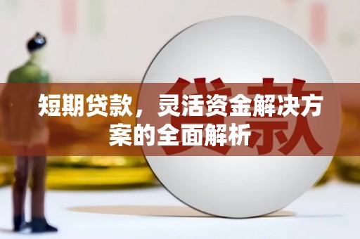 潼南短期贷款，灵活资金解决方案的全面解析