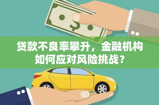 潼南贷款不良率攀升，金融机构如何应对风险挑战？