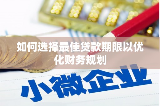 潼南如何选择最佳贷款期限以优化财务规划